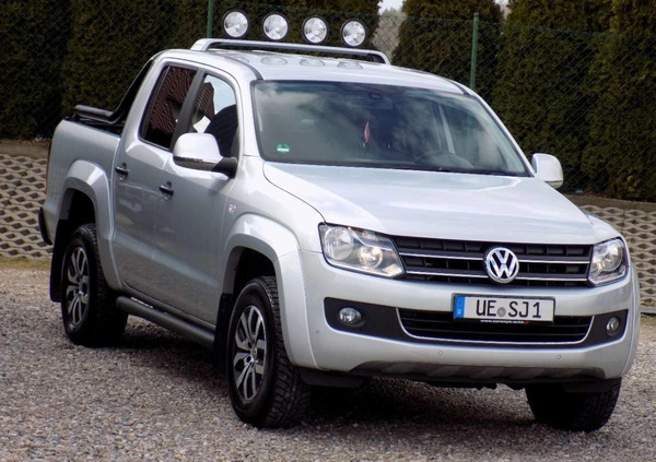 Volkswagen Amarok cena 89999 przebieg: 169999, rok produkcji 2016 z Ciężkowice małe 529